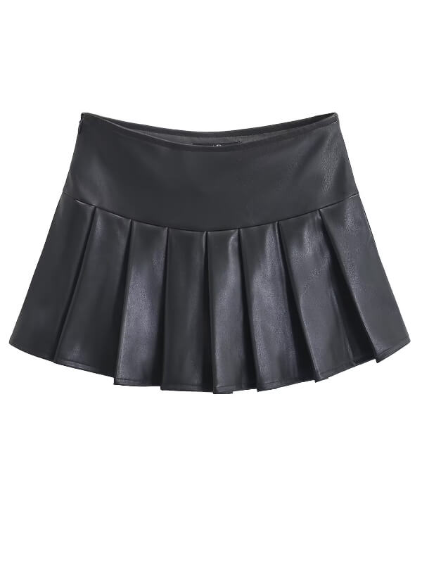 cutiekill-hot-girl-leather-pleated-skirt-om0406-3